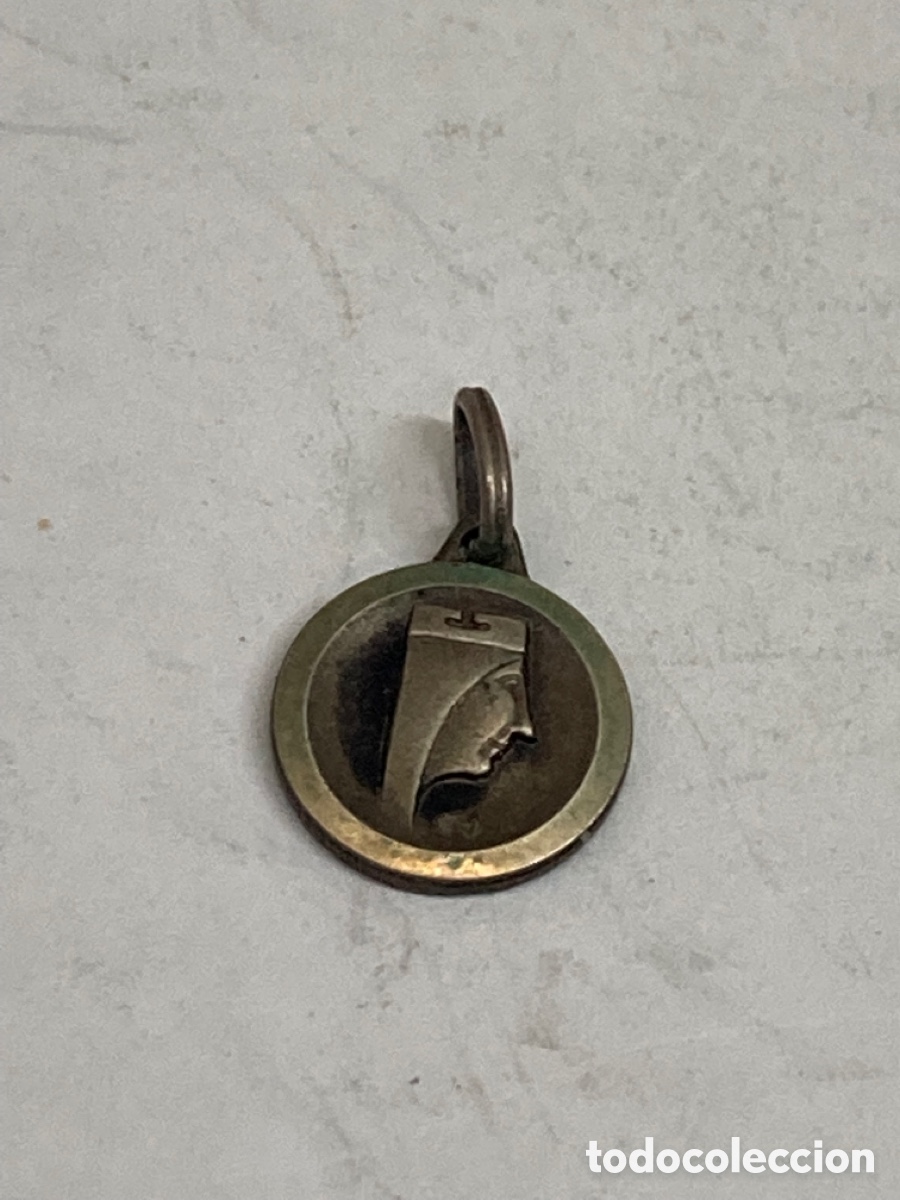 Antig&uuml;edades: Medalla de plata religiosa - Foto 1