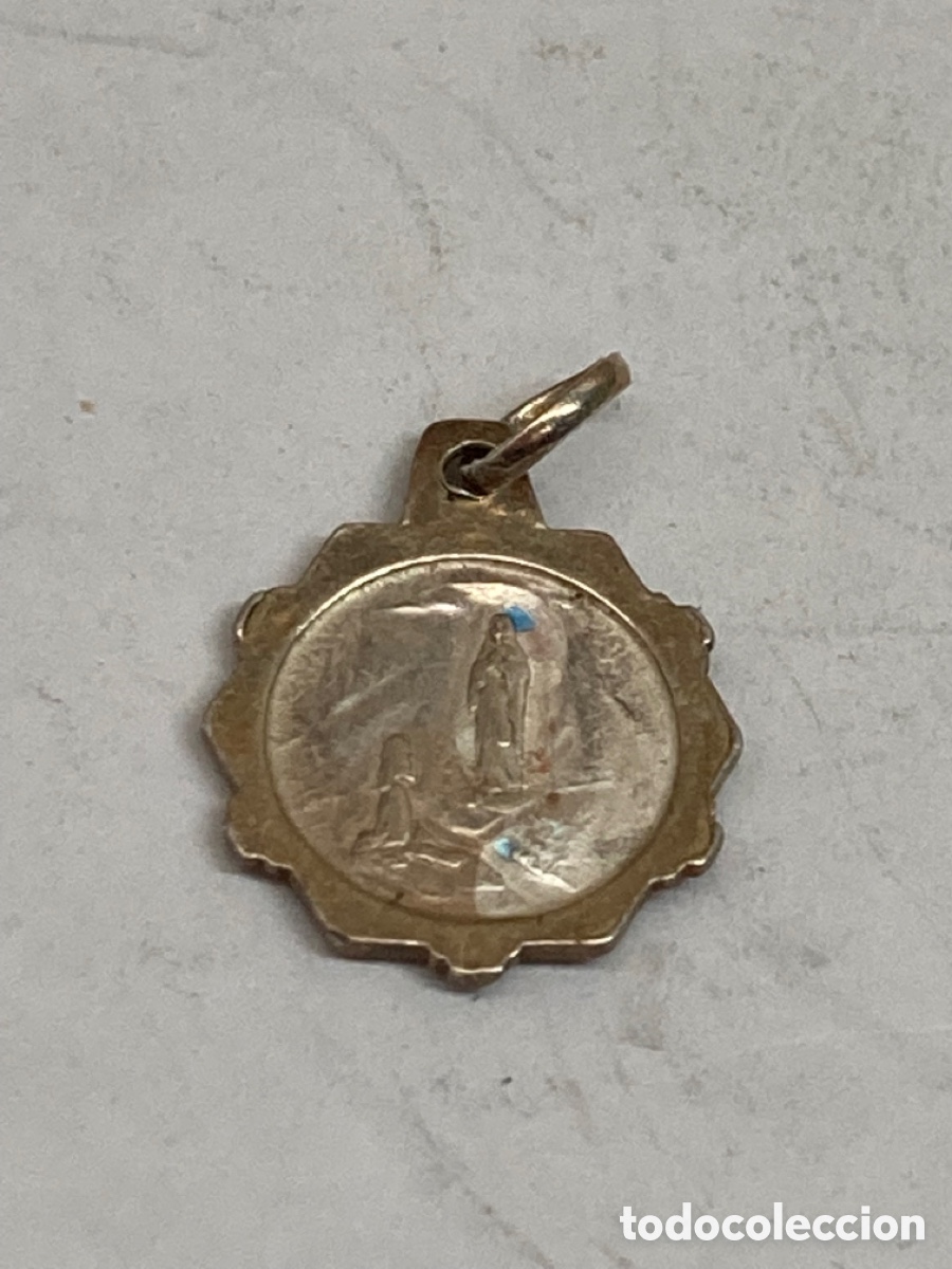 Antig&uuml;edades: Medalla de plata religiosa - Foto 2