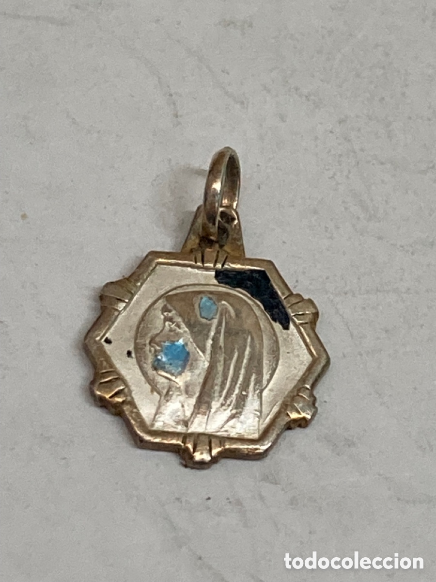 Antig&uuml;edades: Medalla de plata religiosa - Foto 1