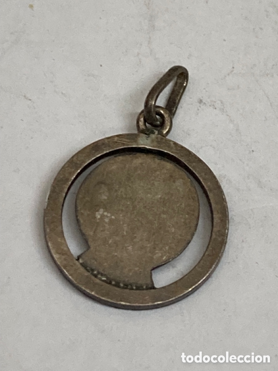Antig&uuml;edades: Medalla de plata religiosa - Foto 2