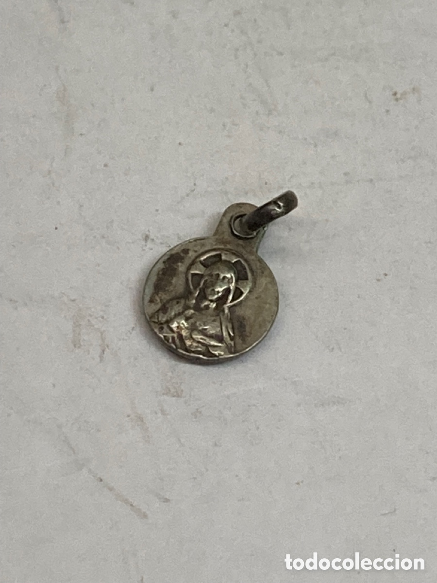 Antig&uuml;edades: Colgante de plata religioso - Foto 2