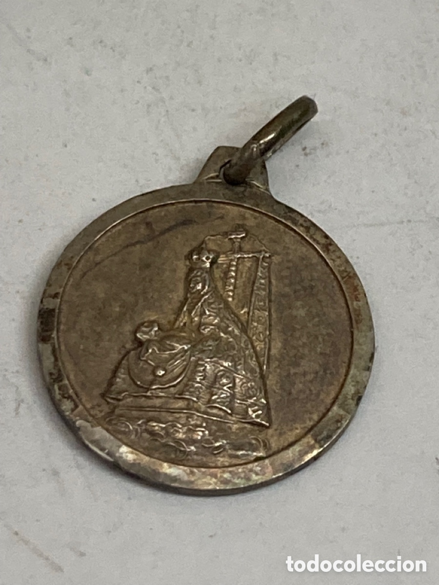 Antig&uuml;edades: Medalla de plata religiosa - Foto 2