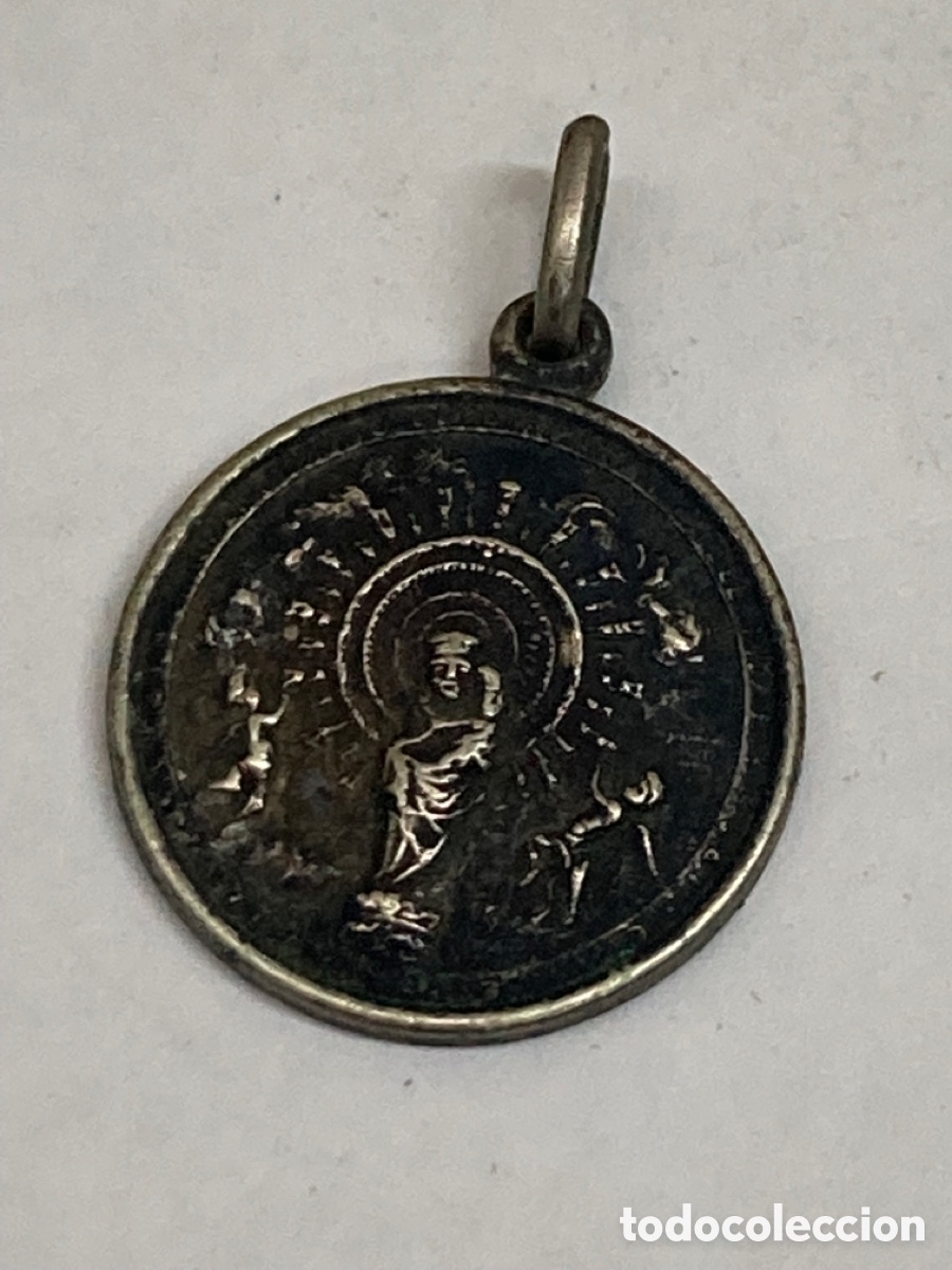 Antig&uuml;edades: Medalla de plata religiosa - Foto 1