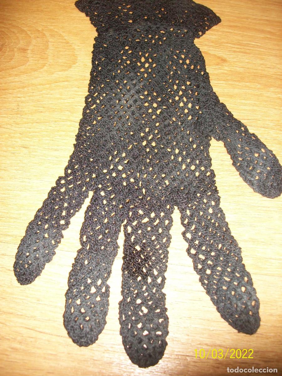 Antig&uuml;edades: ANTIGUOS GUANTES DE HILO - Foto 2