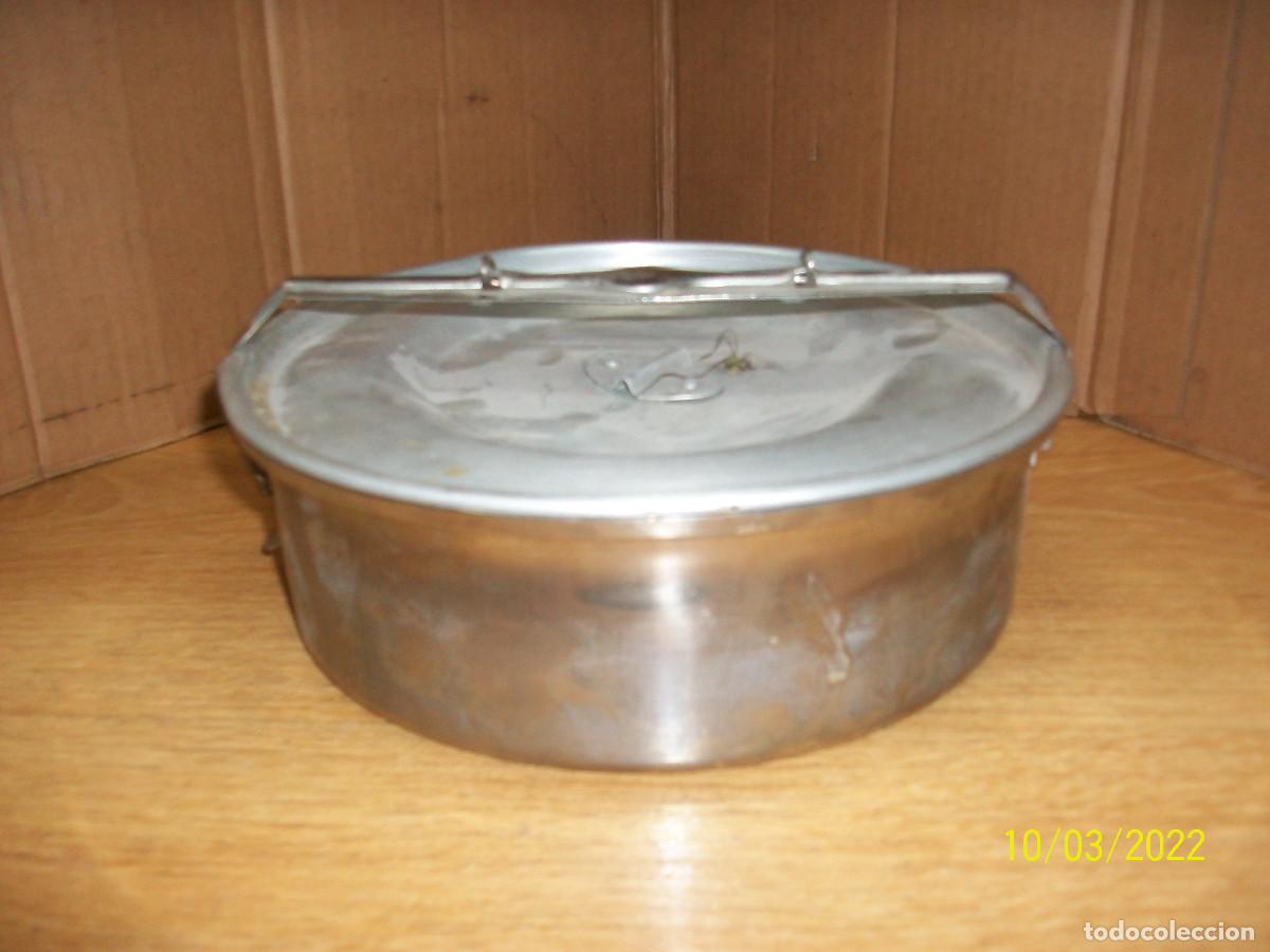 Antig&uuml;edades: ANTIGUA MARMITA DE ALUMINIO - Foto 2