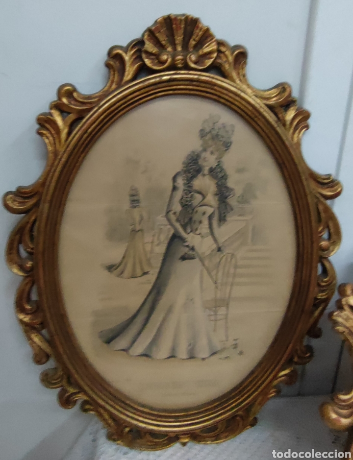 Antig&uuml;edades: Lote,cornucopias de moda S.XIX - Foto 5