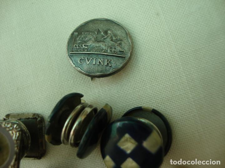 Antig&uuml;edades: antiguos cubrebotones y gemelos - Foto 6