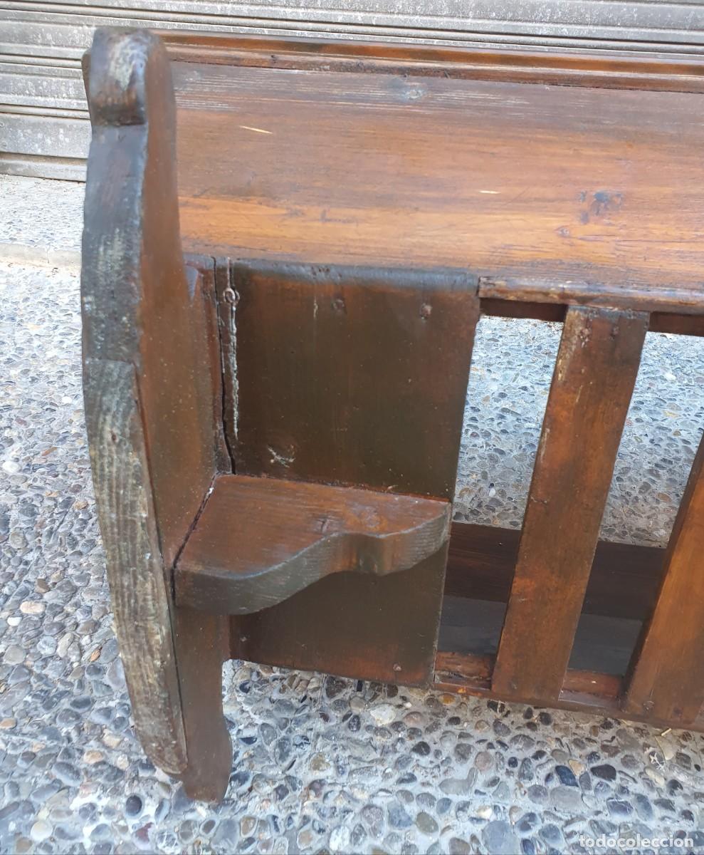 Antig&uuml;edades: ANTIGUA CUNA DE MADERA PARA BEBE - Foto 3
