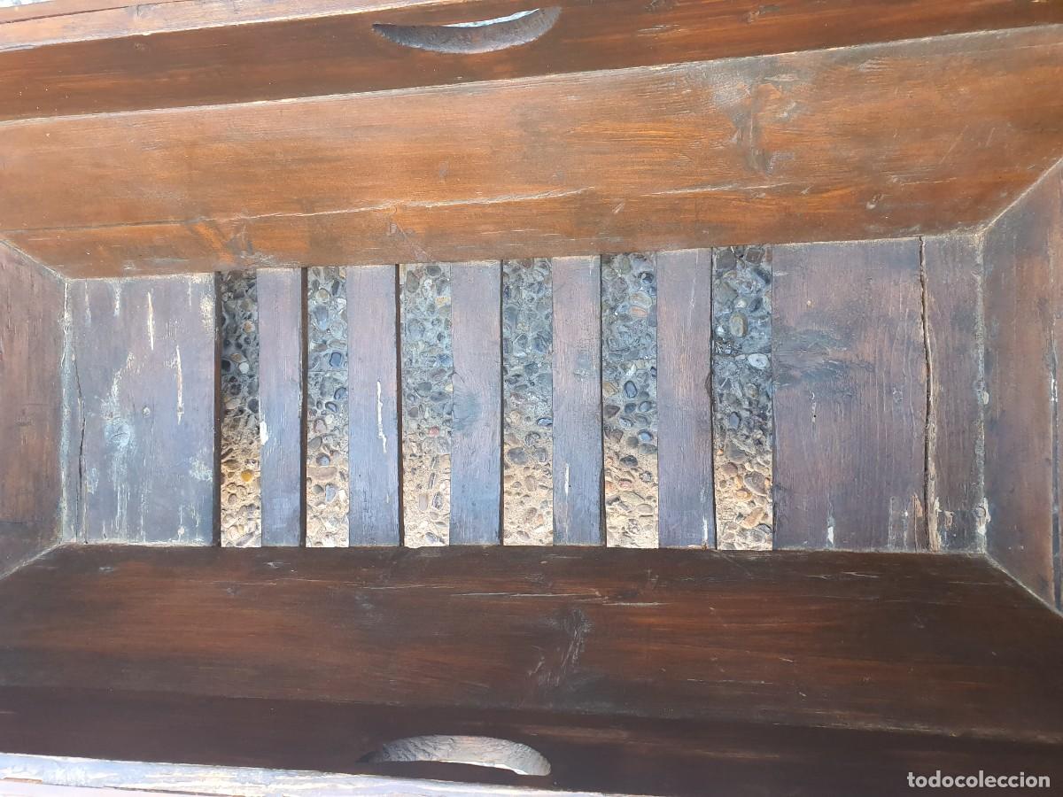 Antig&uuml;edades: ANTIGUA CUNA DE MADERA PARA BEBE - Foto 7