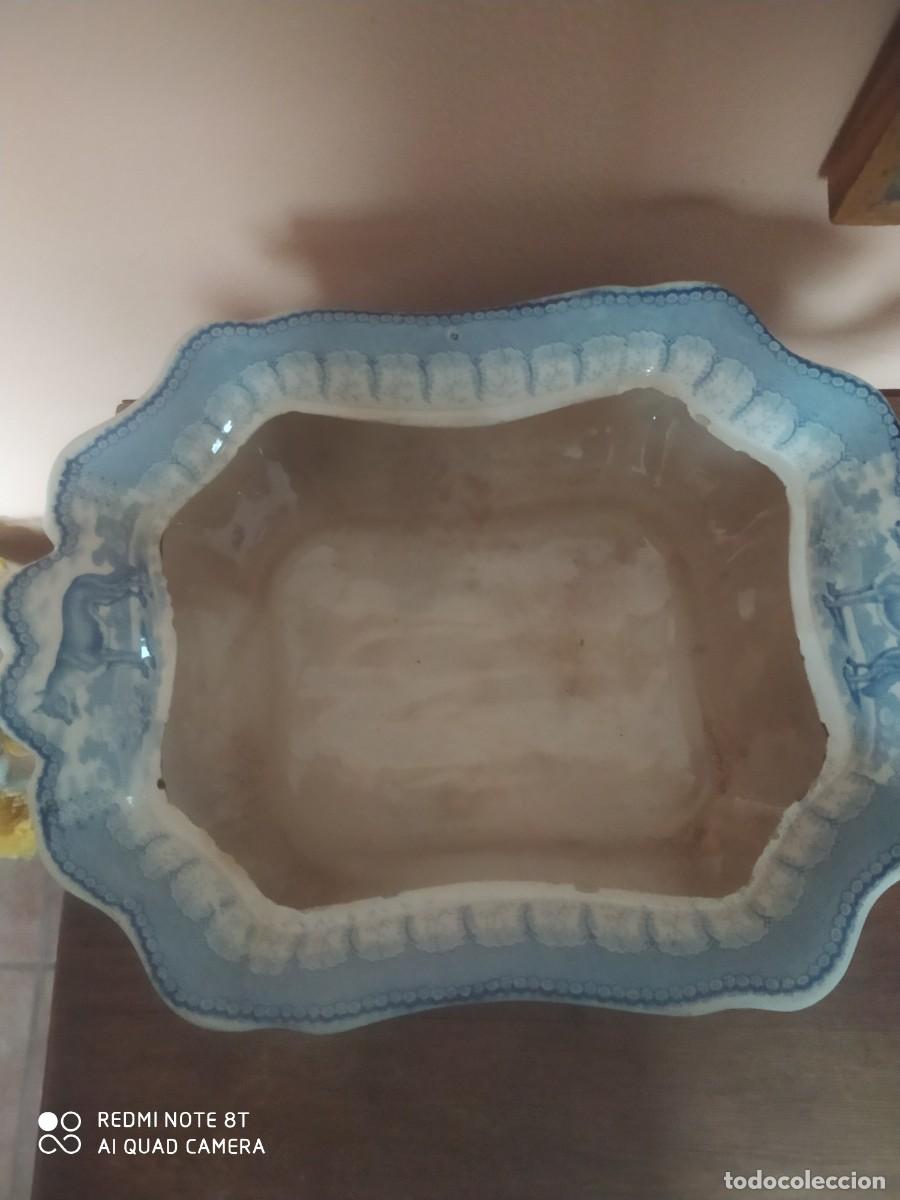 Antig&uuml;edades: ARCTIC SCENNERY Tureen. C1840 - Foto 7