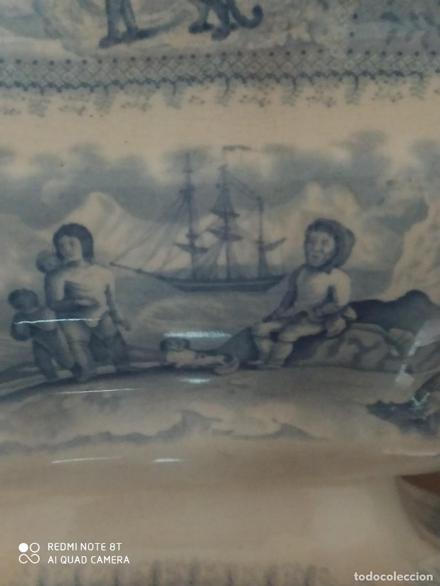 Antig&uuml;edades: ARCTIC SCENNERY Tureen. C1840 - Foto 10
