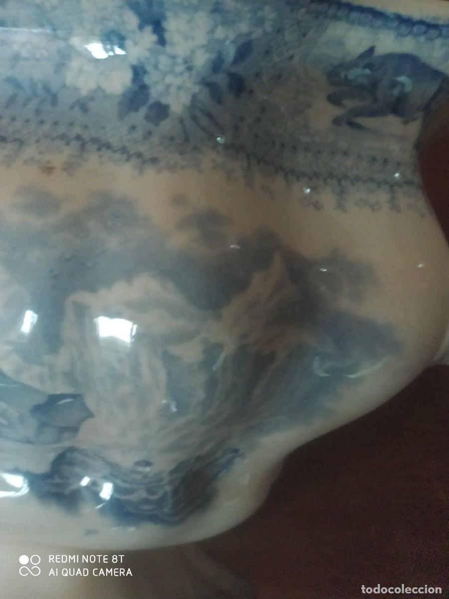 Antig&uuml;edades: ARCTIC SCENNERY Tureen. C1840 - Foto 11