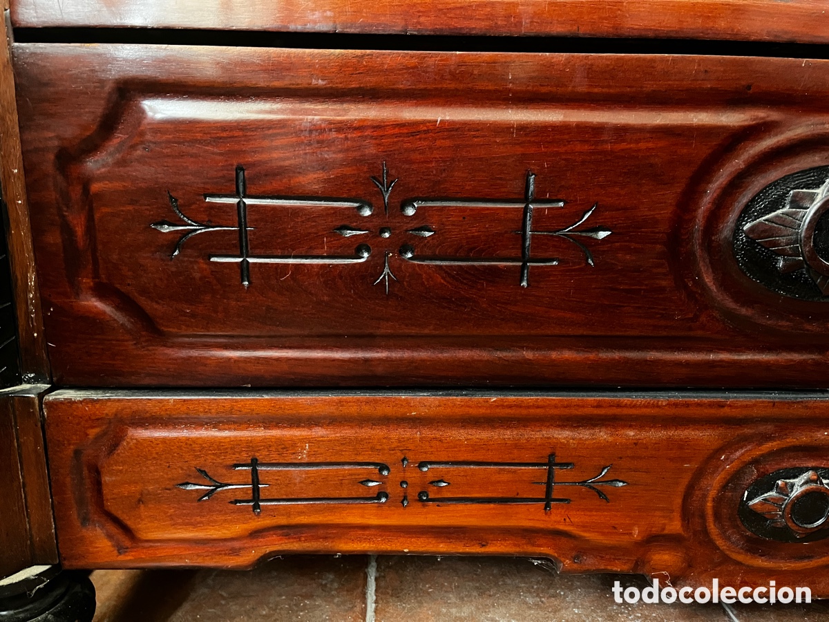 Antig&uuml;edades: G Comoda de DITARA s. XIX, en caoba. - Foto 5