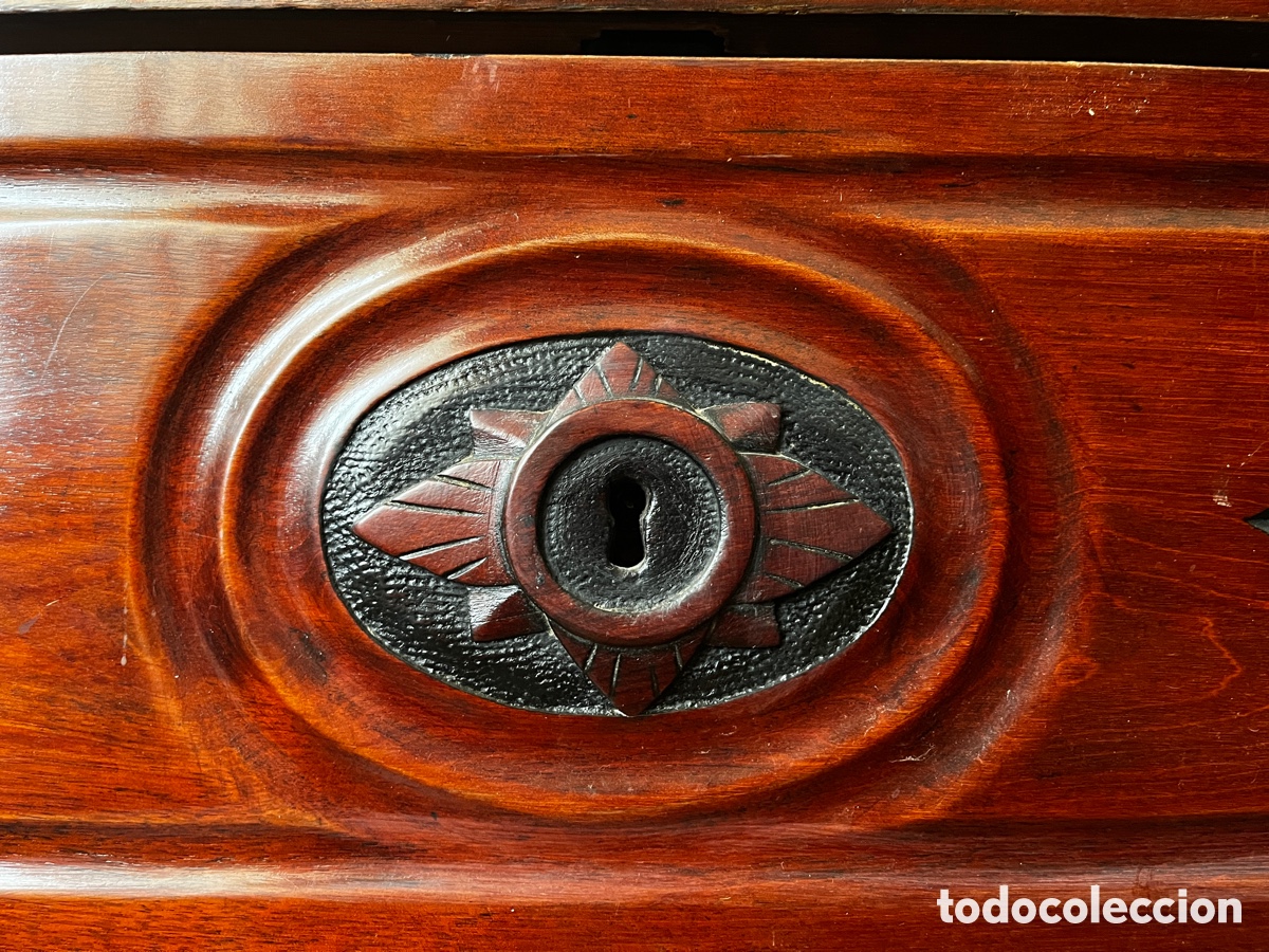 Antig&uuml;edades: G Comoda de DITARA s. XIX, en caoba. - Foto 8