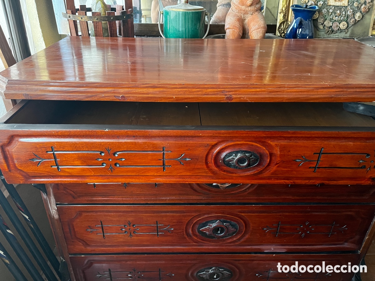 Antig&uuml;edades: G Comoda de DITARA s. XIX, en caoba. - Foto 11