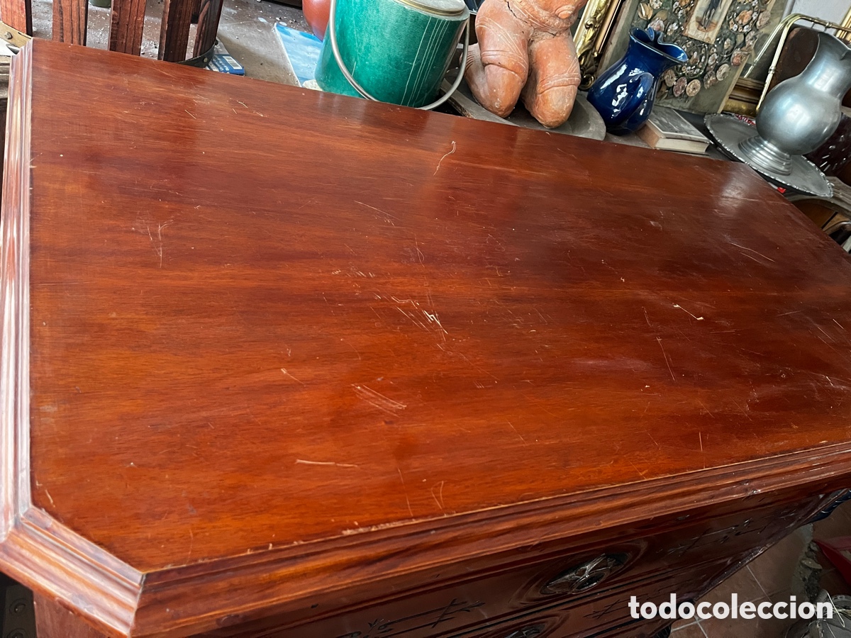 Antig&uuml;edades: G Comoda de DITARA s. XIX, en caoba. - Foto 12