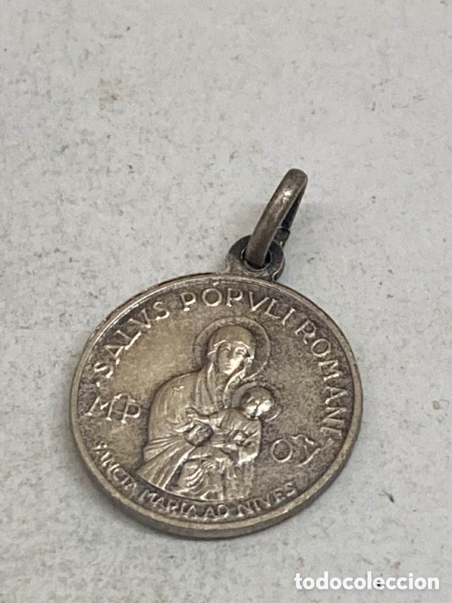 Antig&uuml;edades: Medalla religiosa met&aacute;lica - Foto 1