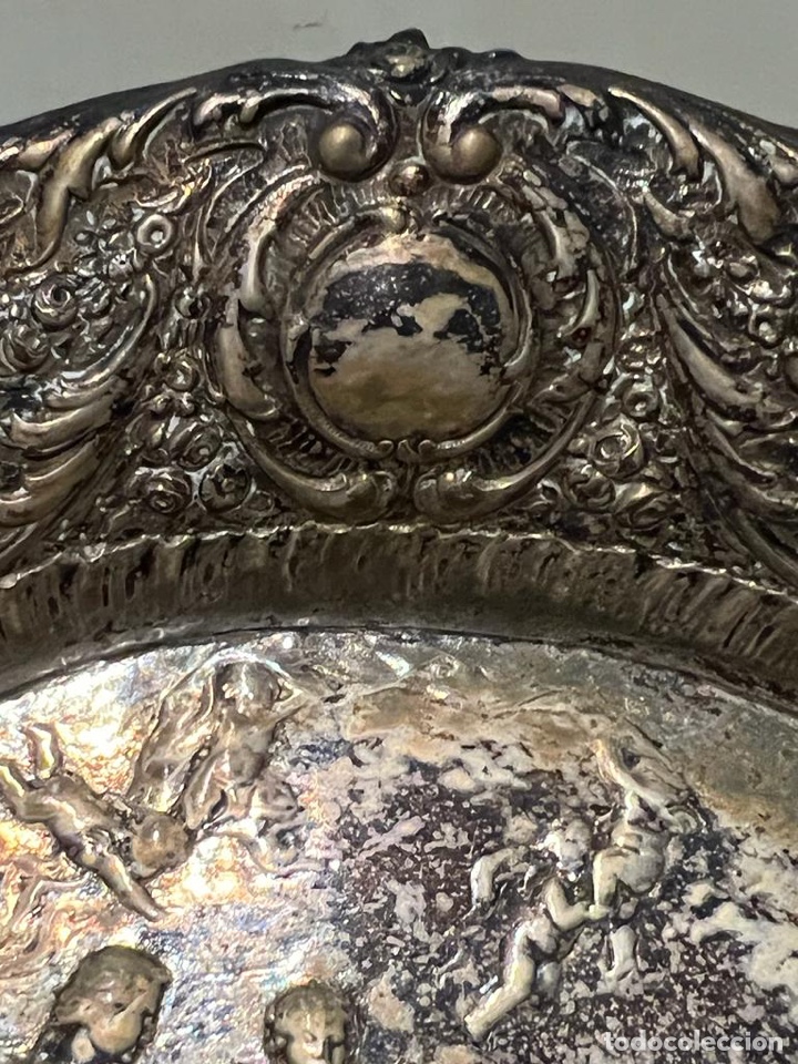 Antig&uuml;edades: Preciosa bandeja antigua - Foto 6