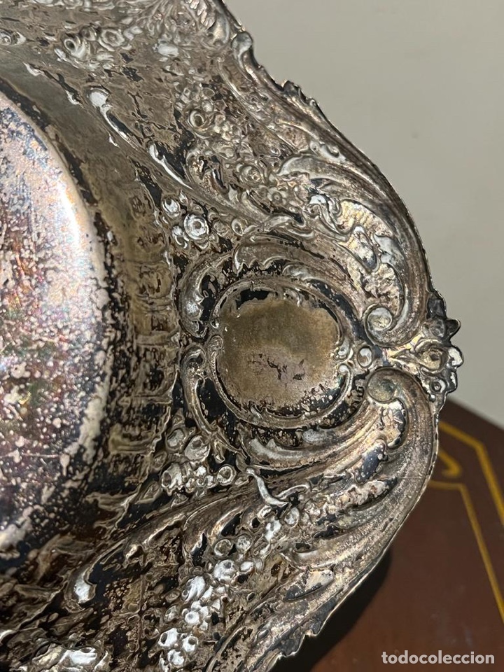 Antig&uuml;edades: Preciosa bandeja antigua - Foto 11