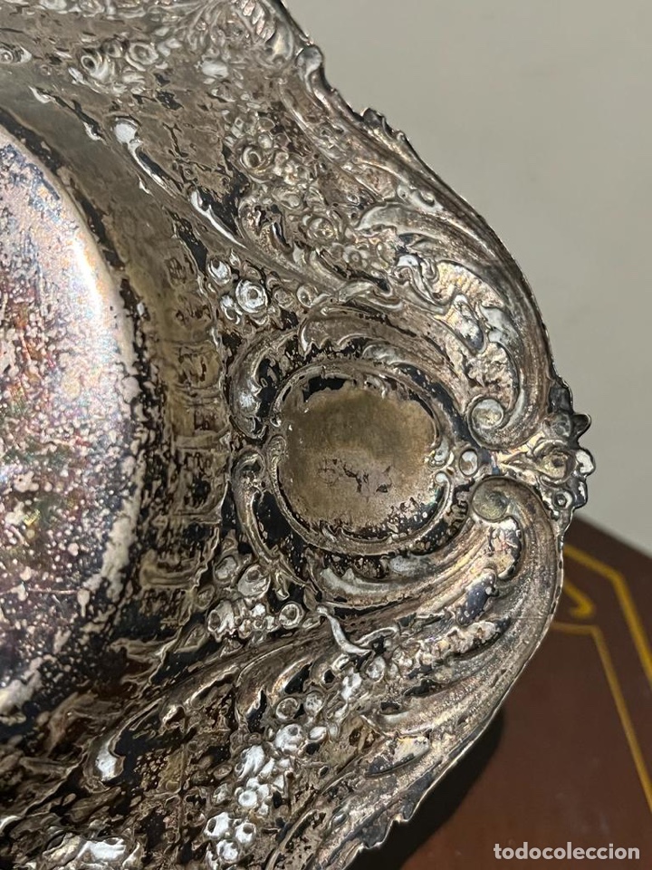Antig&uuml;edades: Preciosa bandeja antigua - Foto 12