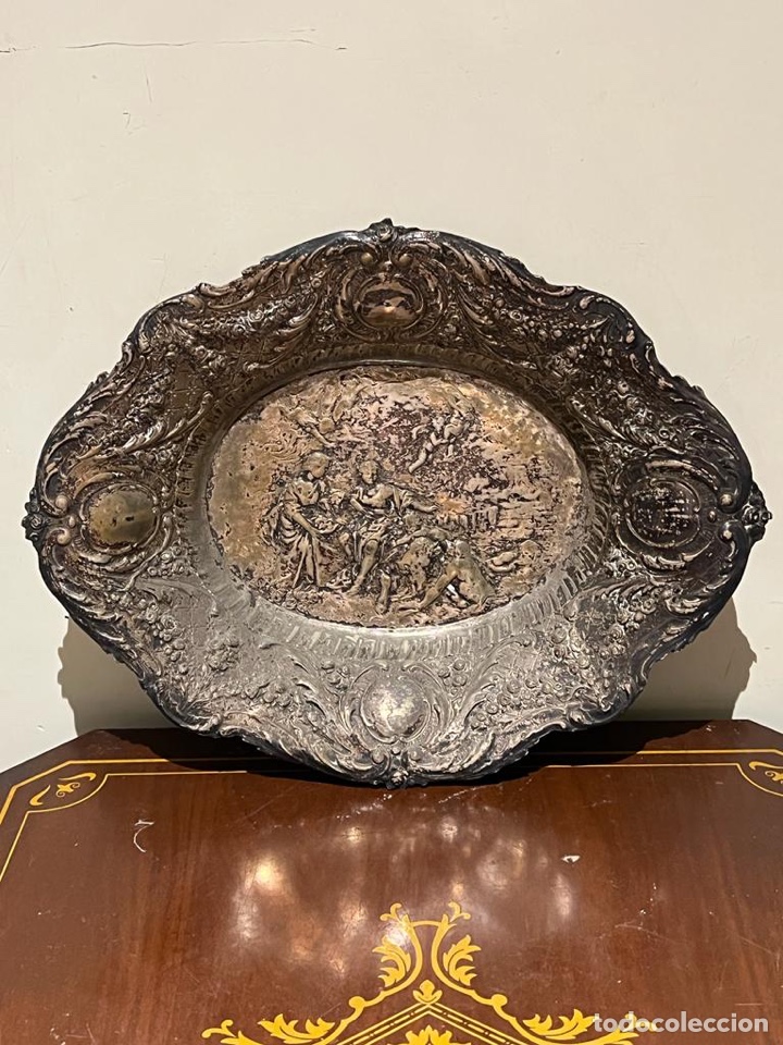 Antig&uuml;edades: Preciosa bandeja antigua - Foto 1