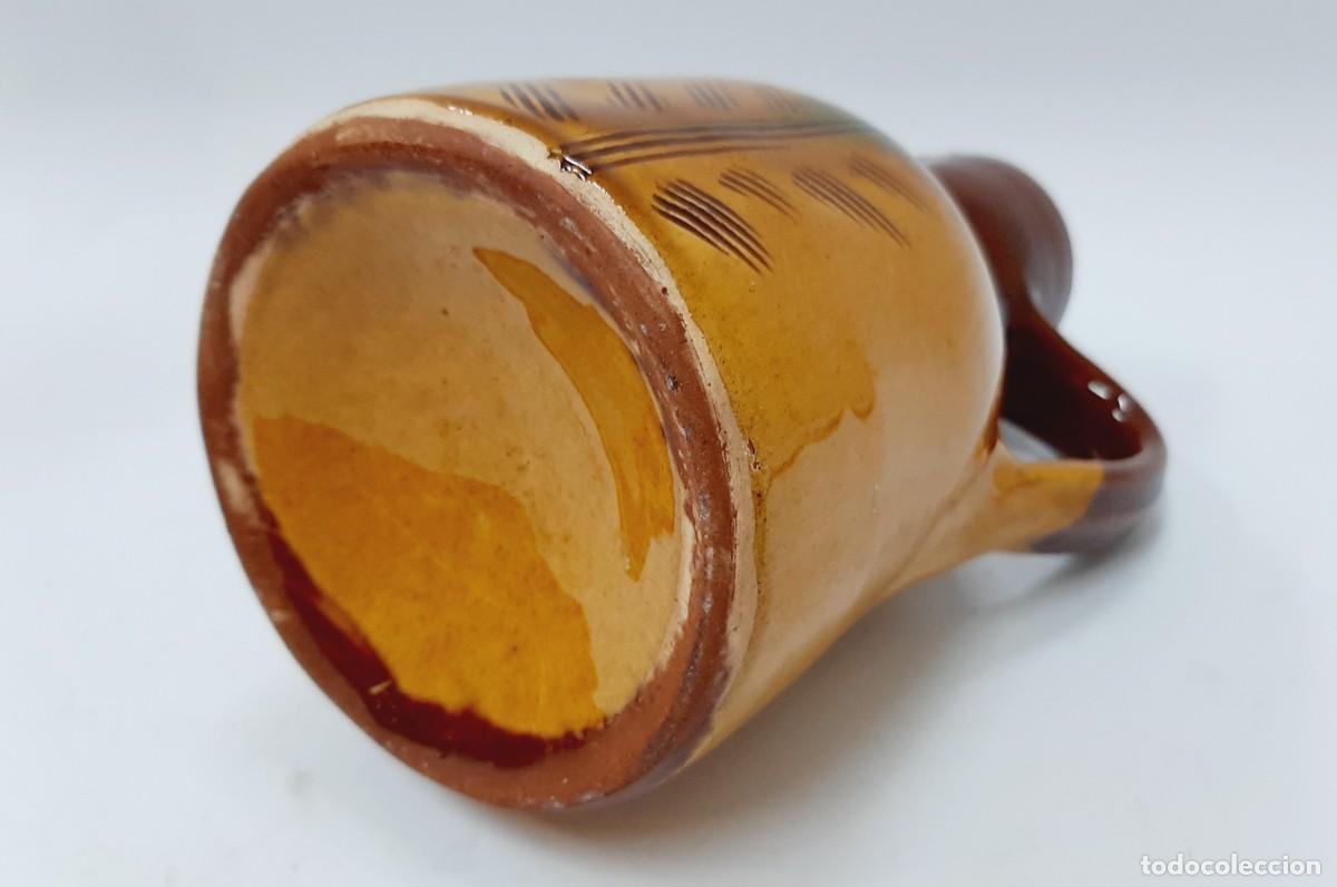 Antig&uuml;edades: Jarra de cer&aacute;mica de cosecha de esmalte marr&oacute;n - Foto 7