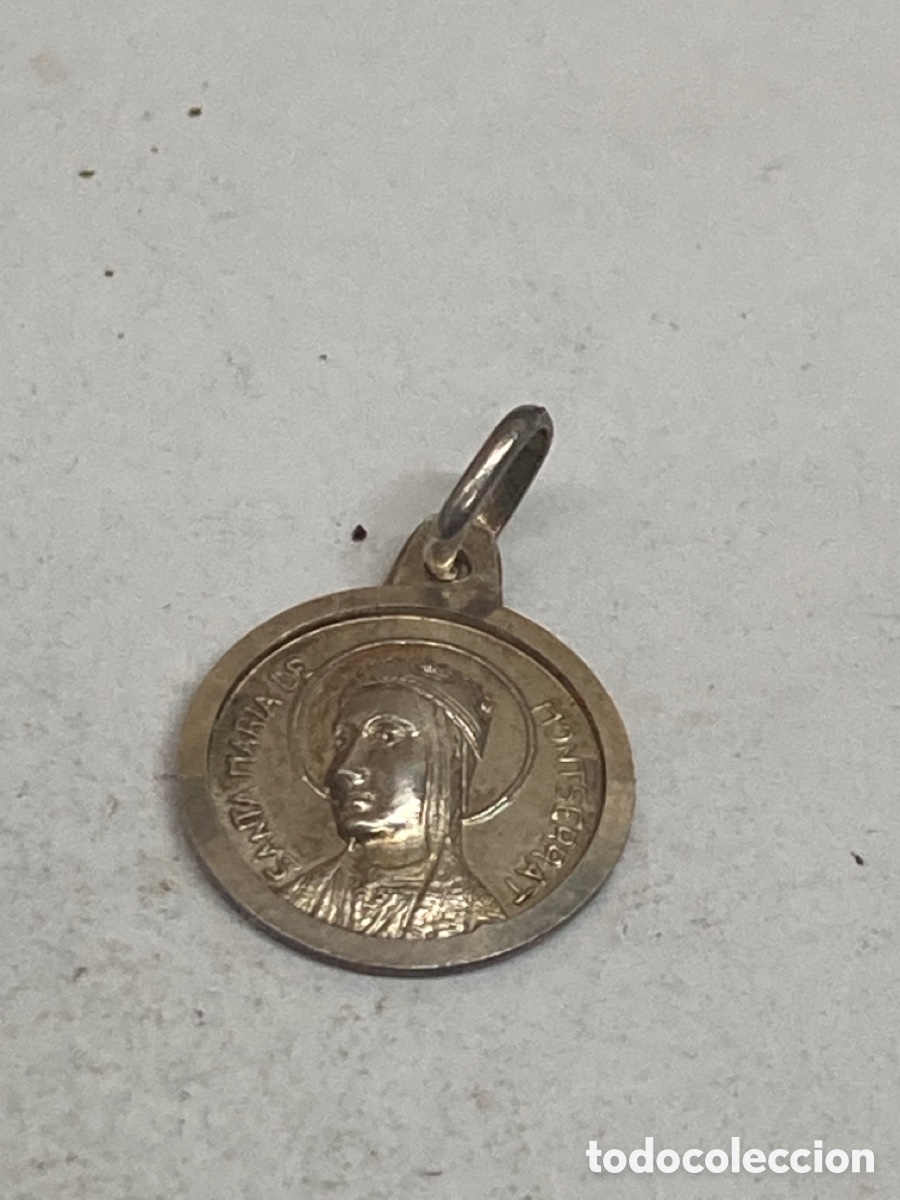 Antig&uuml;edades: Medalla de plata religiosa - Foto 1