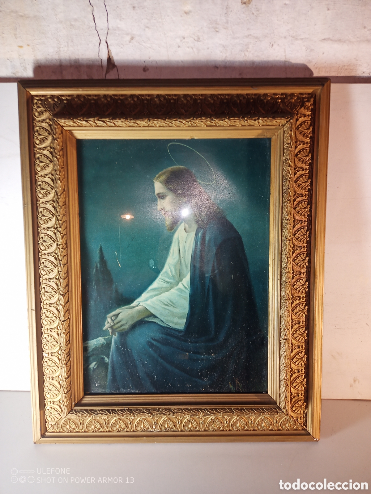 Antig&uuml;edades: Marco antiguo Cristo - Foto 4
