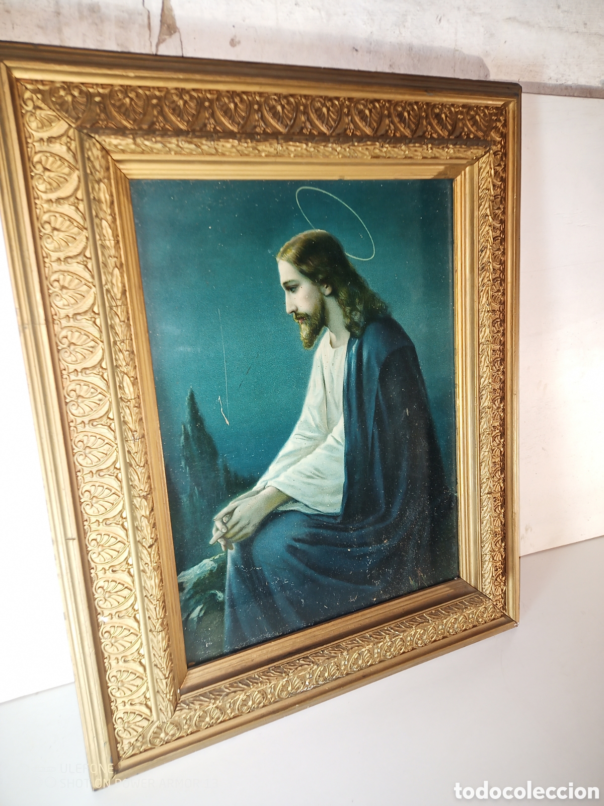 Antig&uuml;edades: Marco antiguo Cristo - Foto 1