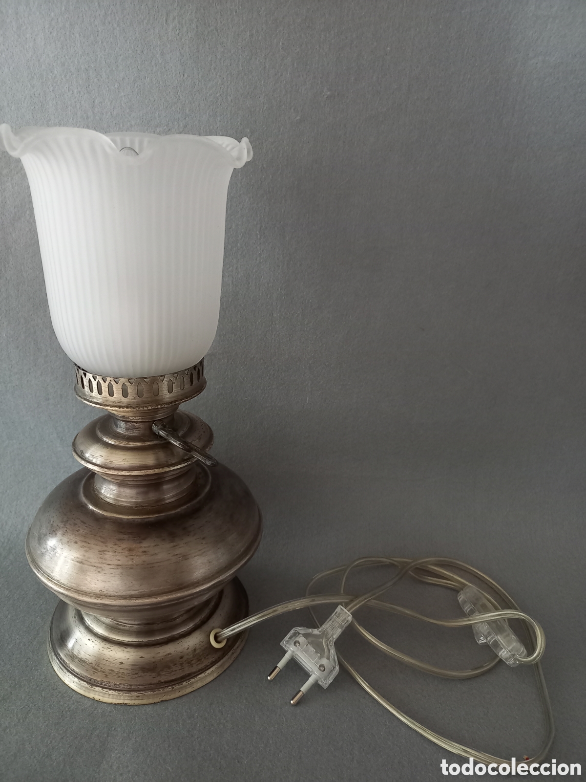 Antig&uuml;edades: Lampara estilo quinque - Foto 3