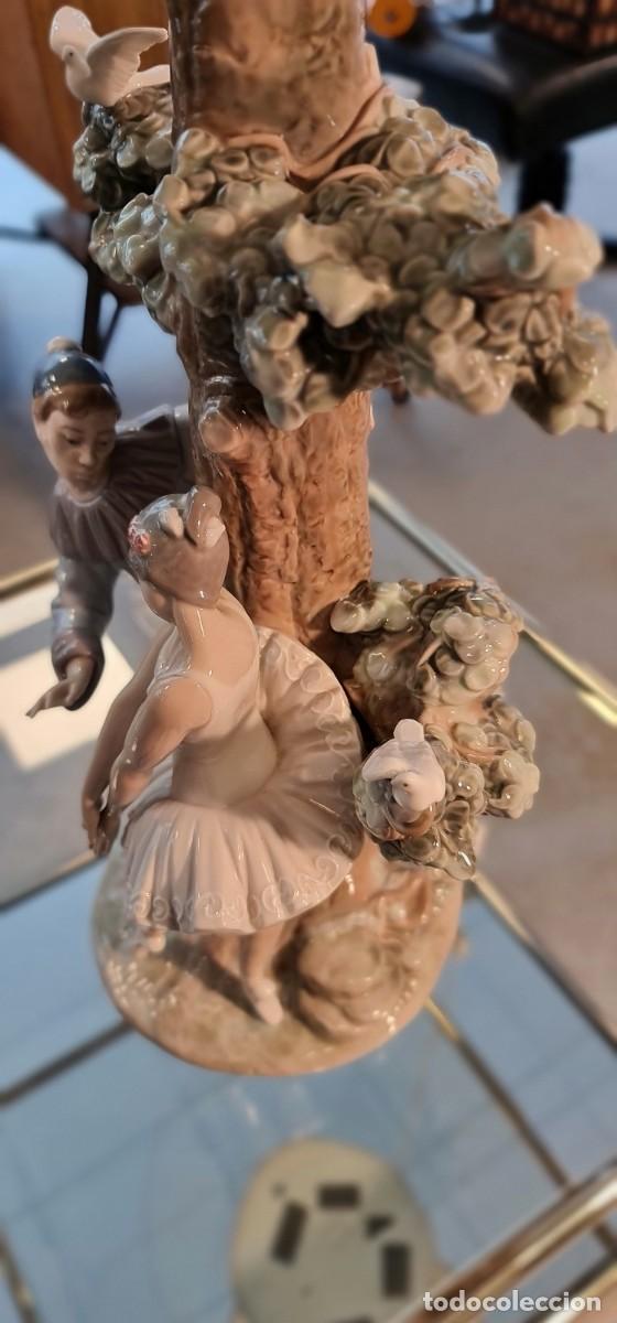 Antig&uuml;edades: Lampara Lladr&oacute; Pierrot y Colombina - Foto 7
