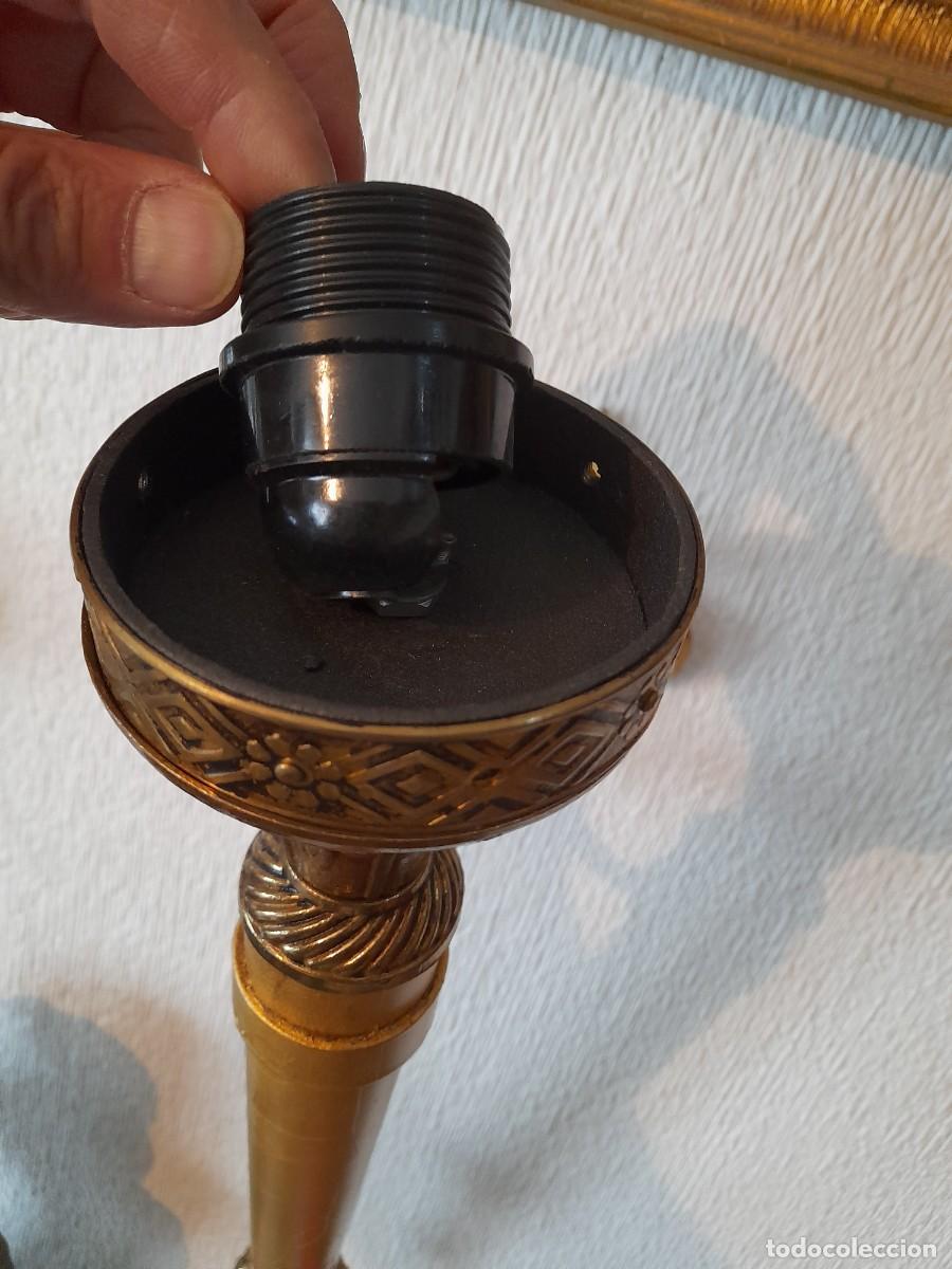 Antig&uuml;edades: Antorcha de hierro dorado instalada - Foto 2