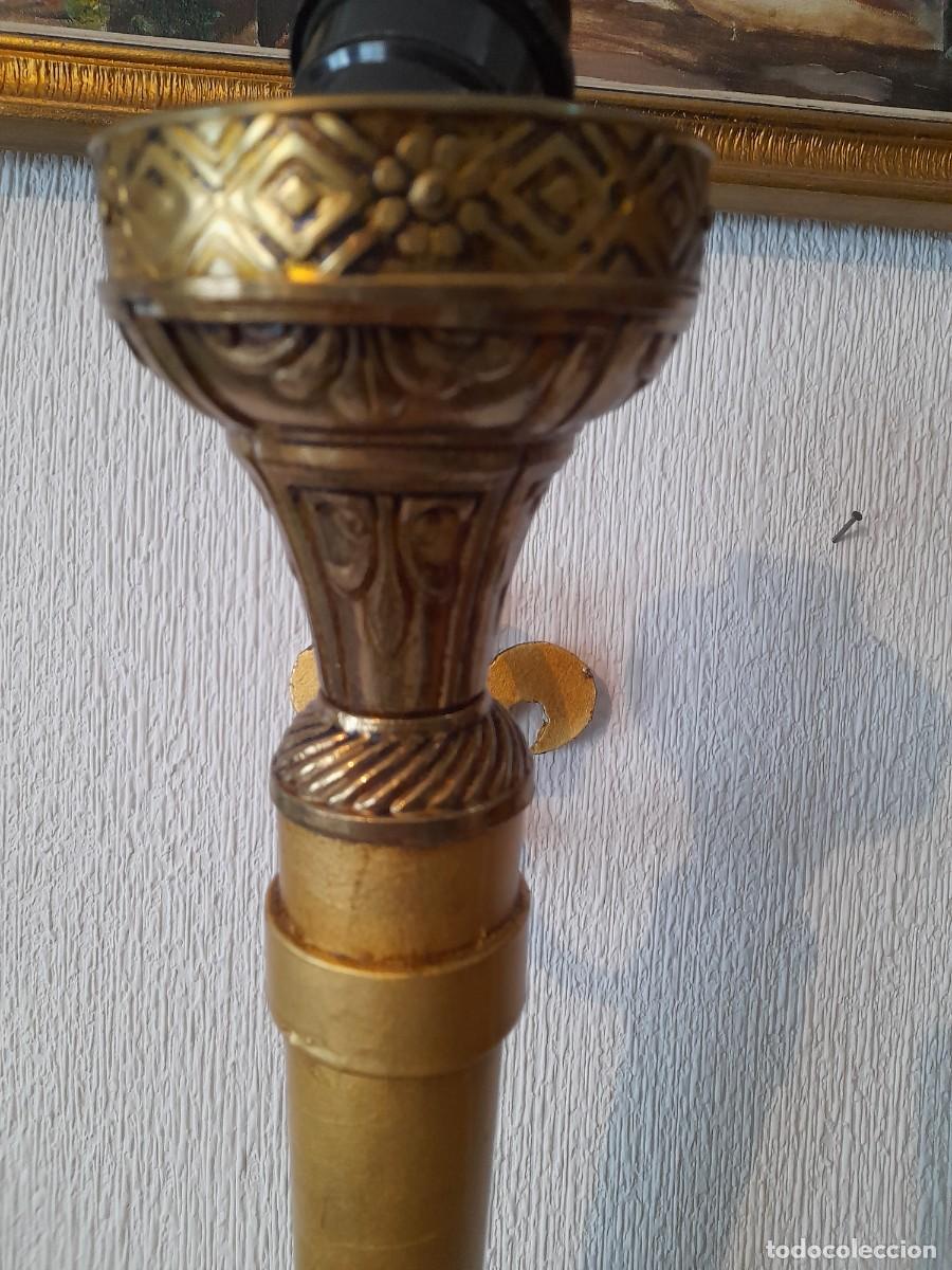Antig&uuml;edades: Antorcha de hierro dorado instalada - Foto 3
