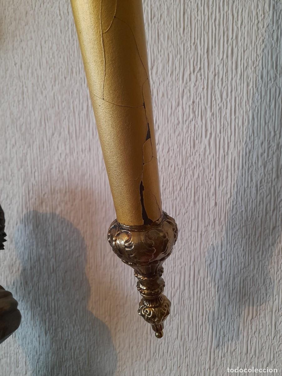 Antig&uuml;edades: Antorcha de hierro dorado instalada - Foto 4