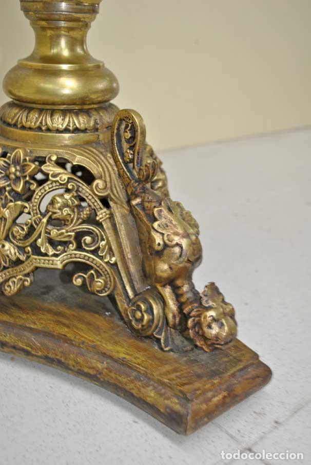 Antig&uuml;edades: GRAN HACHERO DE BRONCE DORADO - Foto 9