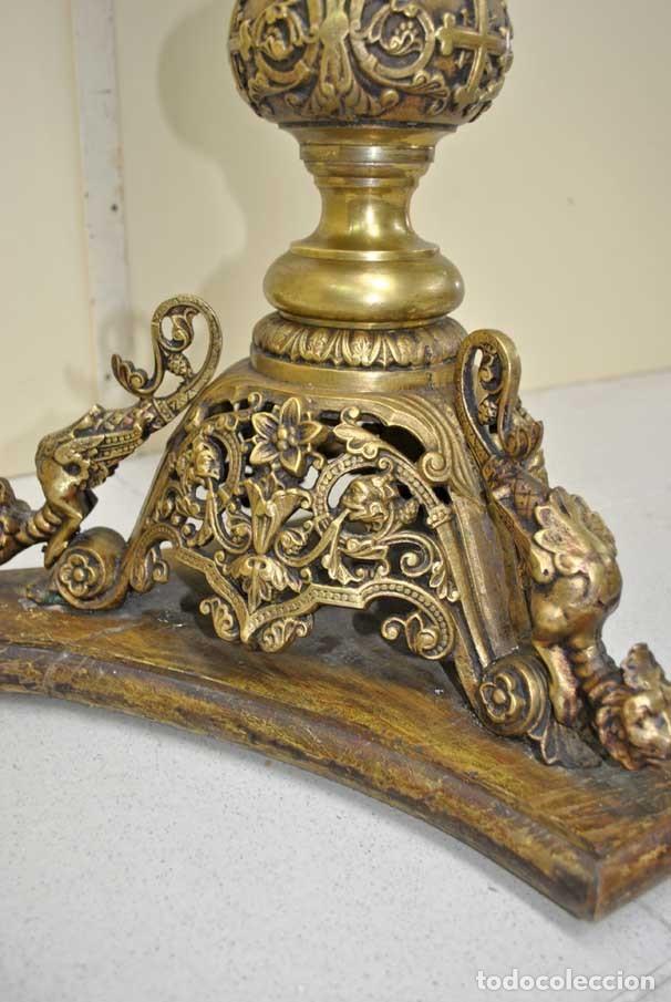Antig&uuml;edades: GRAN HACHERO DE BRONCE DORADO - Foto 10