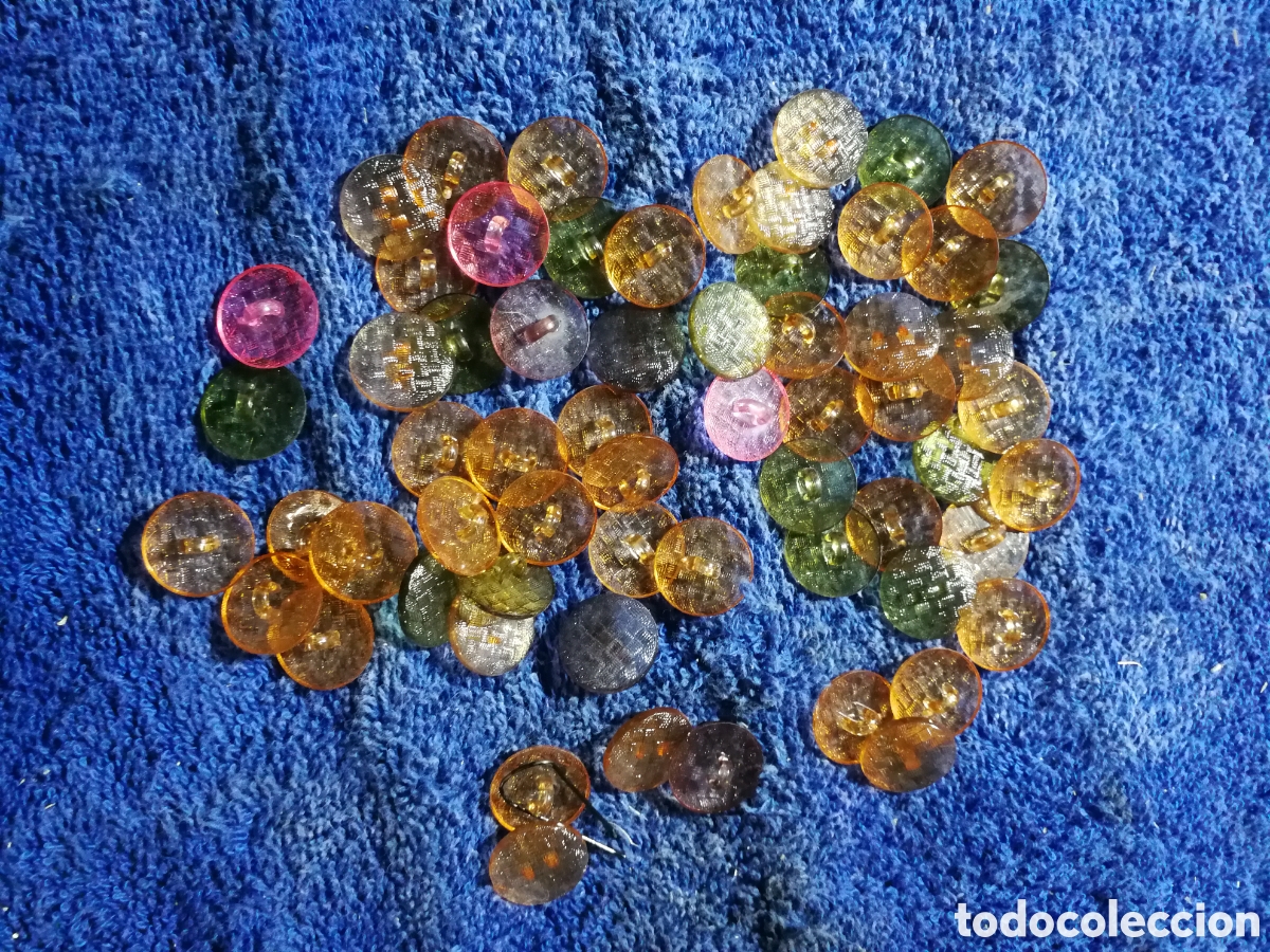 Antig&uuml;edades: Lote botones antiguos sin usar - Foto 1