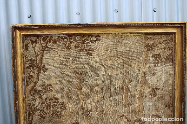 Antig&uuml;edades: tapiz escena de caza - Foto 6