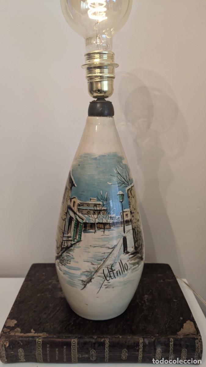 Antig&uuml;edades: L&Aacute;MPARA FIRMA UTRILLO - Foto 2