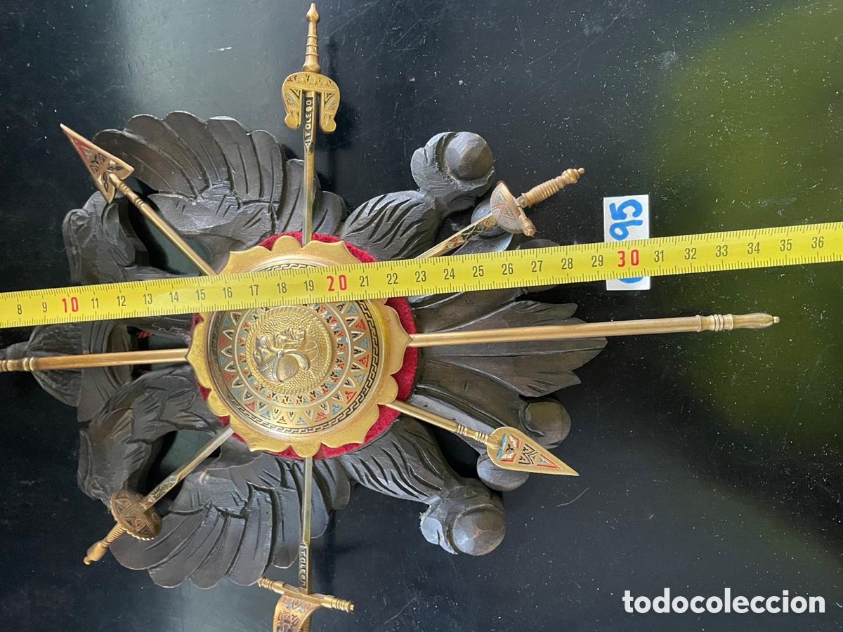 Antig&uuml;edades: Escudo de armas Toledo pared - Foto 3