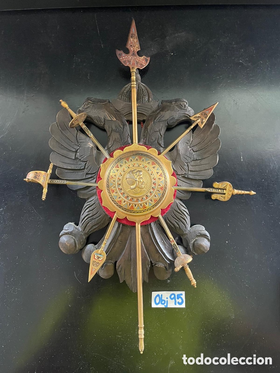 Antig&uuml;edades: Escudo de armas Toledo pared - Foto 1