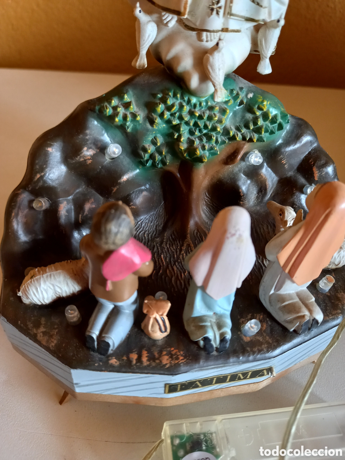 Antig&uuml;edades: VIRGEN DE FATIMA CON SONIDO Y LUCES - Foto 2