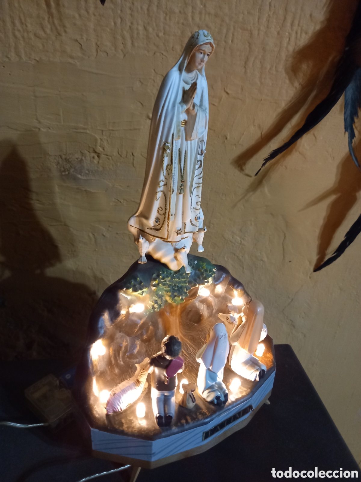 Antig&uuml;edades: VIRGEN DE FATIMA CON SONIDO Y LUCES - Foto 27