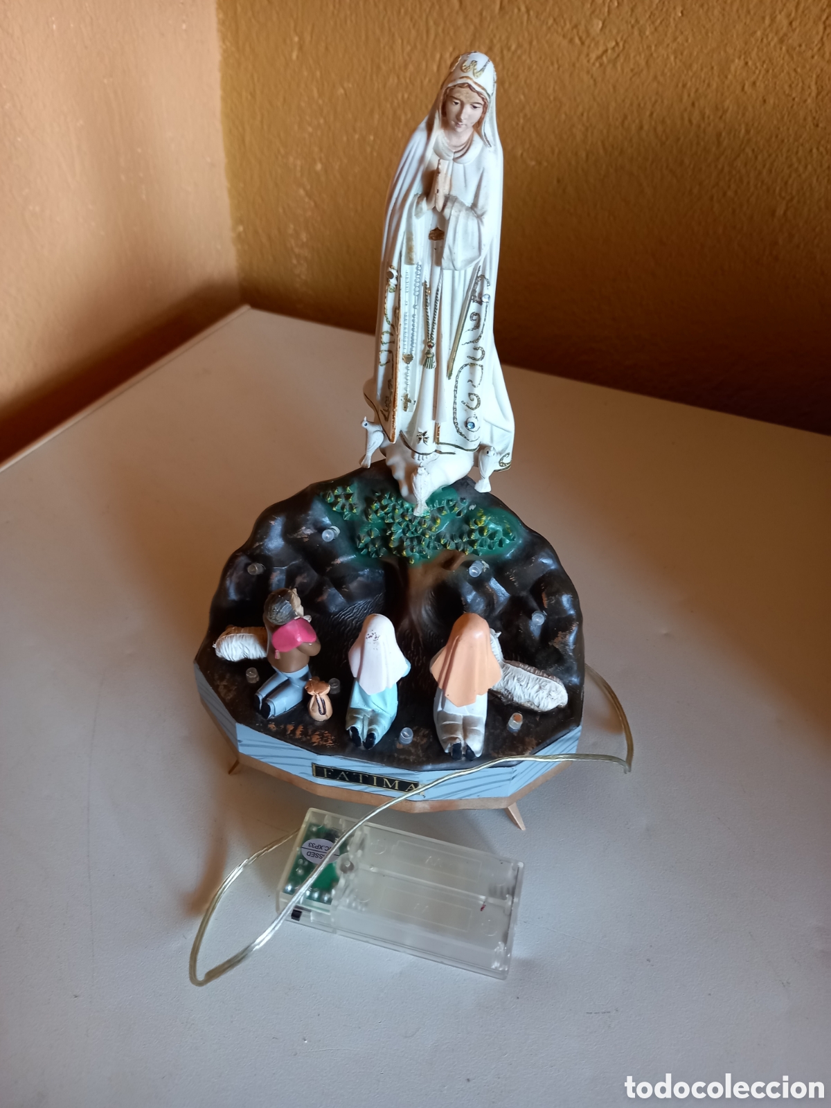Antig&uuml;edades: VIRGEN DE FATIMA CON SONIDO Y LUCES - Foto 1