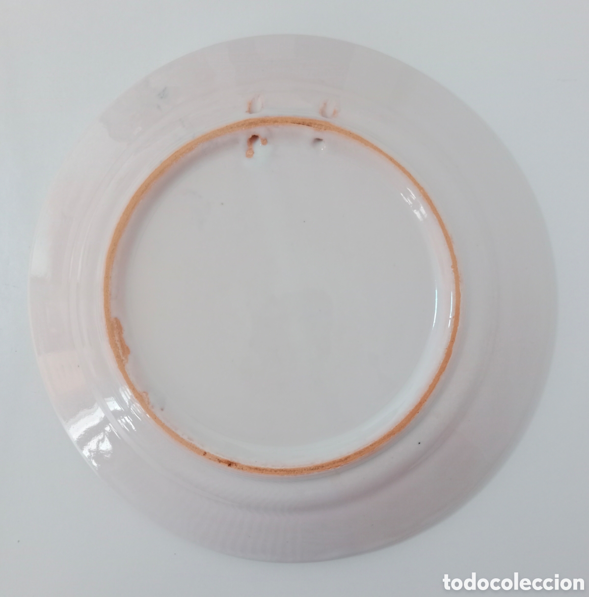 Antig&uuml;edades: PLATO DE CER&Aacute;MICA DE MANISES 22 cm - Foto 3