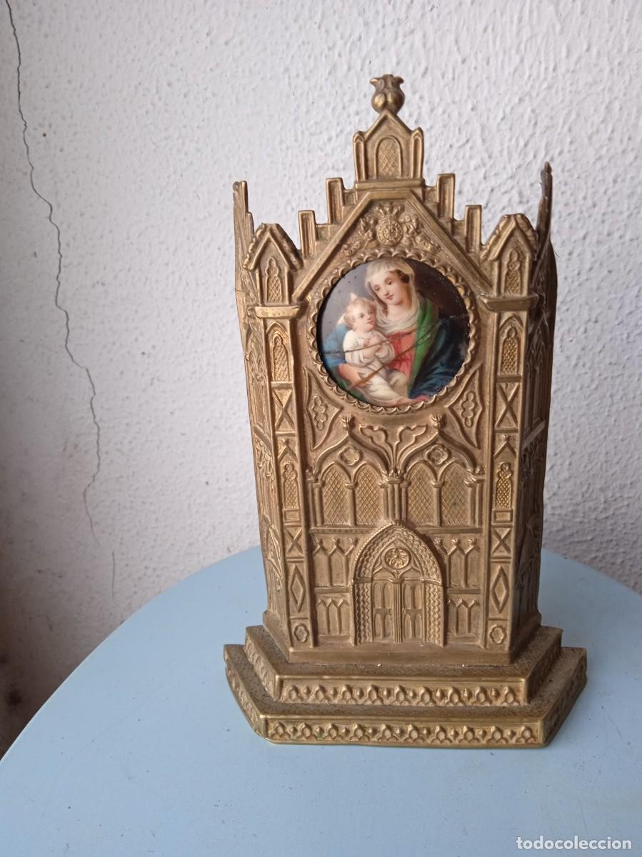 Antig&uuml;edades: Capilla antigua con placa posible sevre - Foto 1