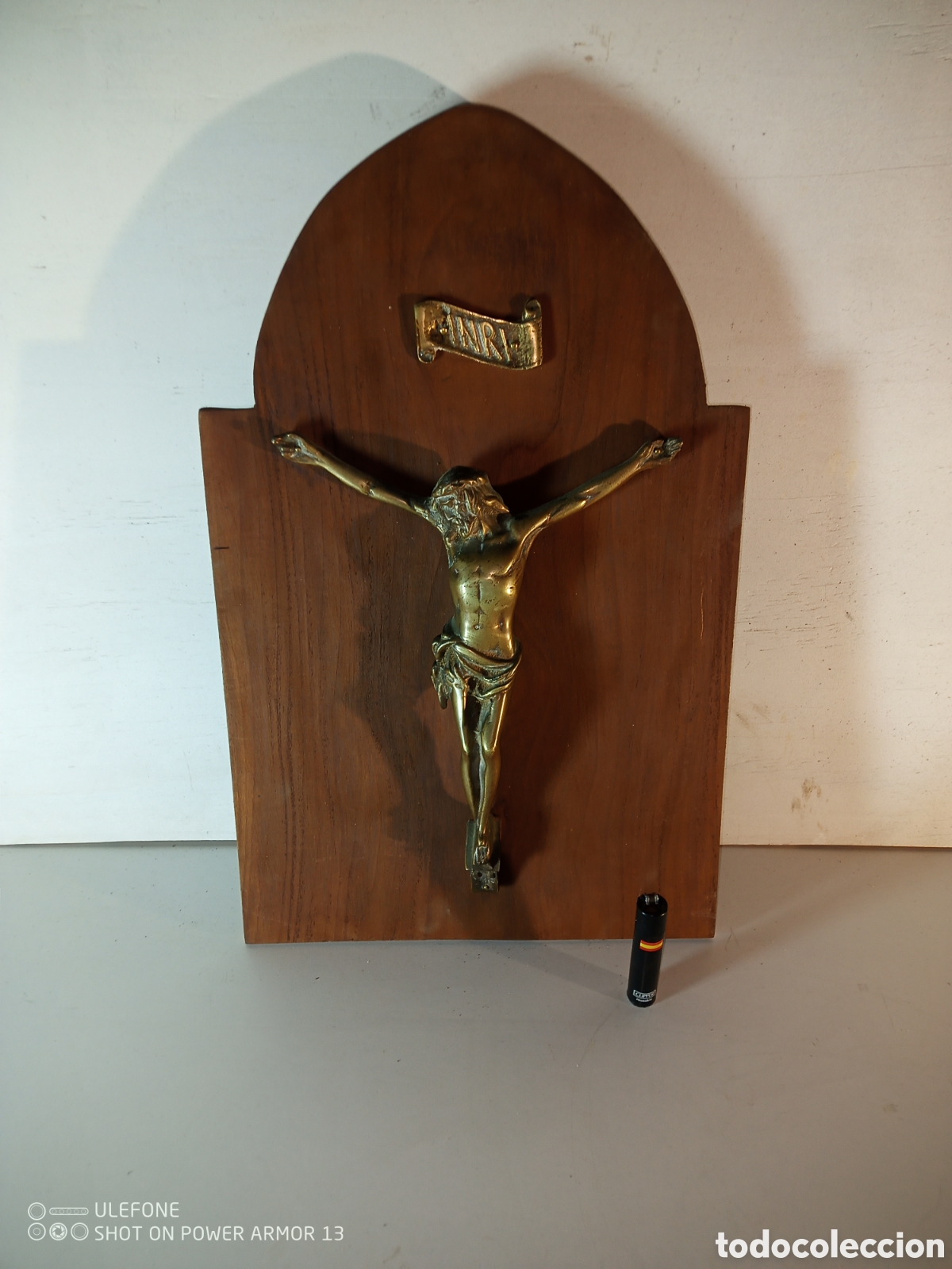 Antig&uuml;edades: Cristo en bronce - Foto 1