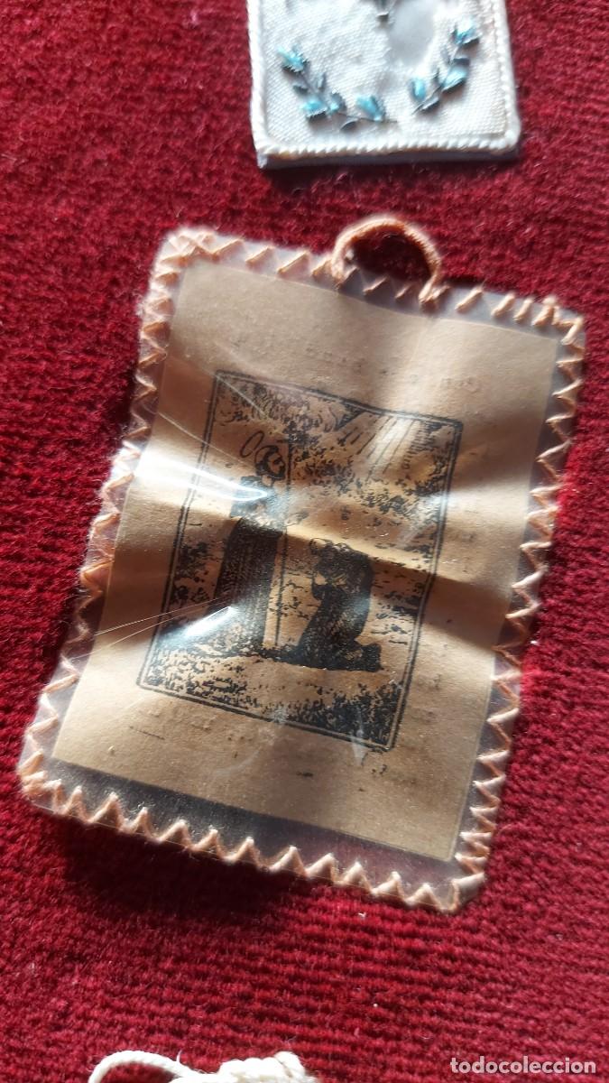 Antig&uuml;edades: CUADRO ESCAPULARIOS-RELICARIOS Y DETENTES - Foto 12