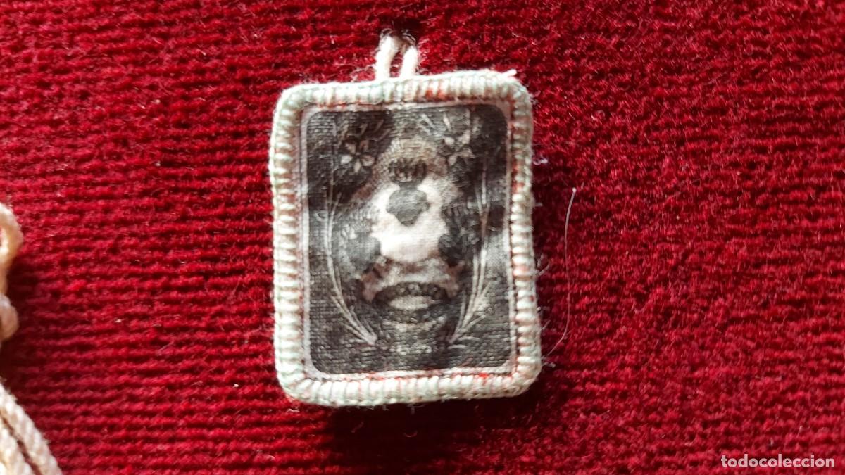 Antig&uuml;edades: CUADRO ESCAPULARIOS-RELICARIOS Y DETENTES - Foto 13