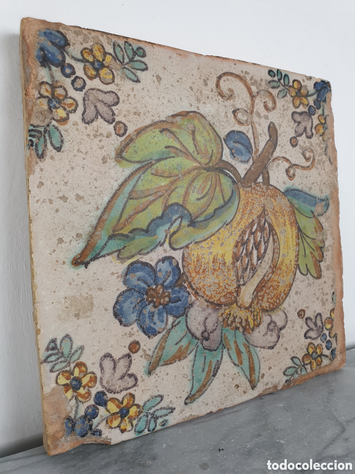 Antig&uuml;edades: Azulejo del siglo XVIII - Foto 2